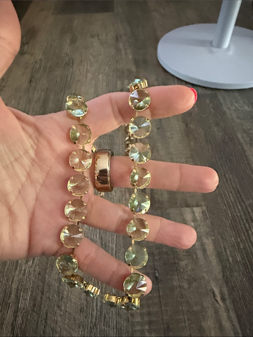 TOVA Sofia Fairy dust un foiled in Chrysolite